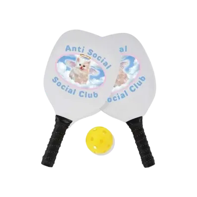 ANTI SOCIAL SOCIAL CLUB Goodbye Kitty Pickle Ball Set "Multi"