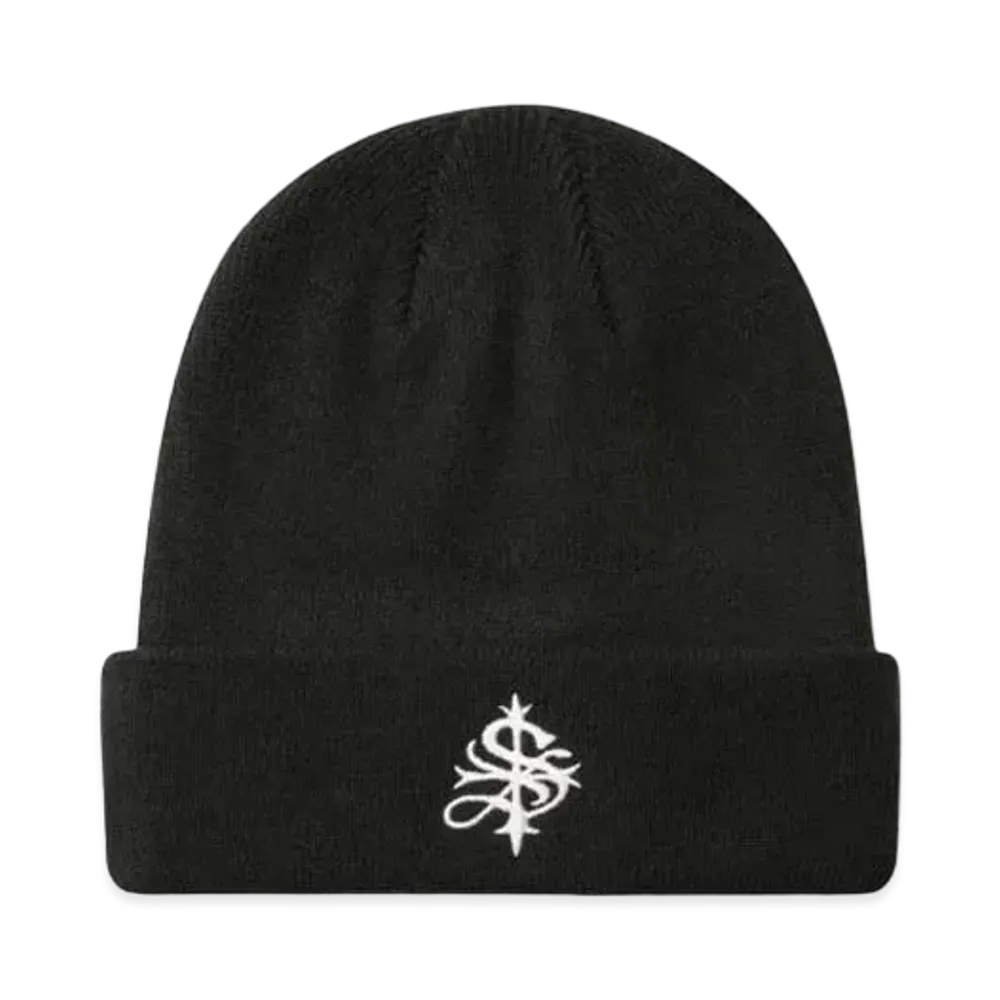 SUPPLIER Cross Logo Beanie "Black"