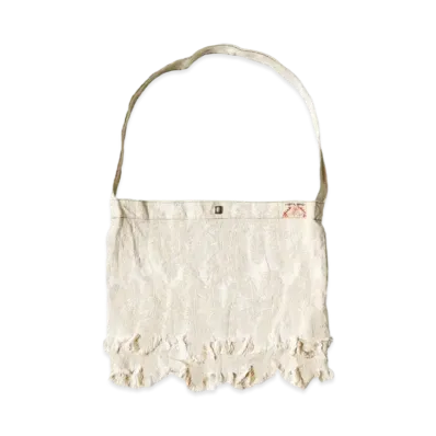 KAPITAL 12oz Magpie Denim Medicine Bag (Small) "Kinari"