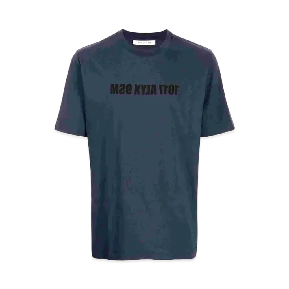 1017 ALYX 9SM Logo-Print T-Shirt "Navy"