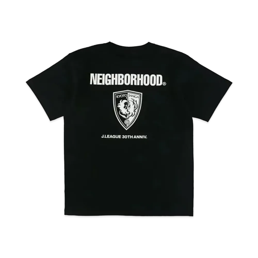 NEIGHBORHOOD x Kyoto Sanga F.C. Collab Short Sleeved T-shirt "Black"
