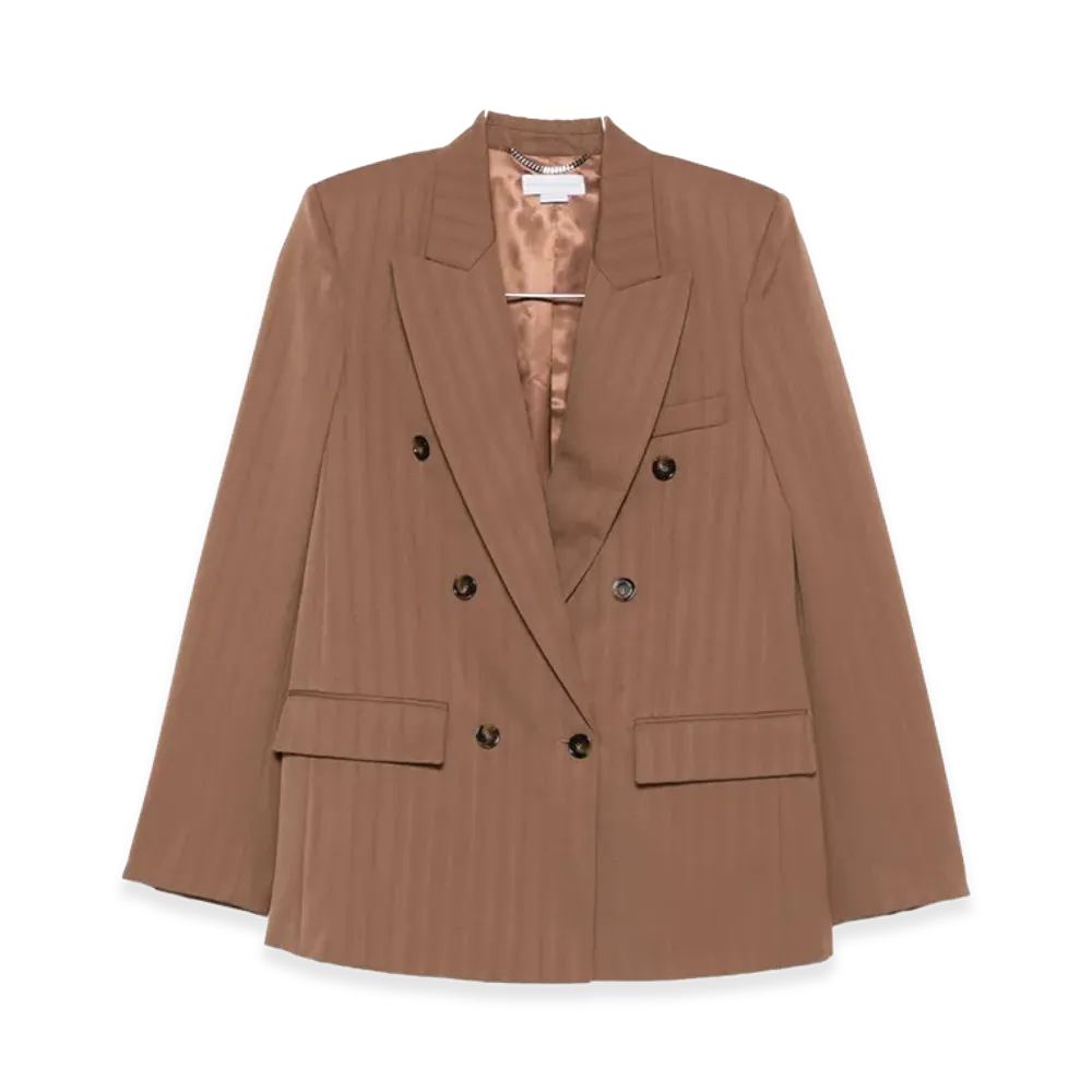 STELLA McCARTNEY Women's Jackets Leather "Brown"