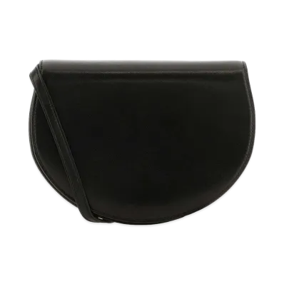The Row Women's Leather Canteen Shoulder Bag "Black"