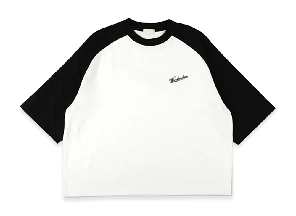 WIND AND SEA Oversized Raglan S/S Tee "Black"