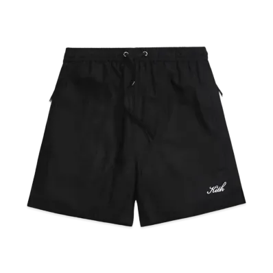 Kith Silk Cotton Active Short "Black"