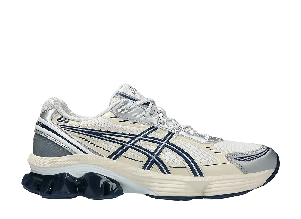 アシックス ゲルキネティック フルーエント "ホワイト/インディペンデンスブルー"