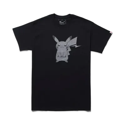 FRAGMENT x POKEMON THUNDERBOLT PROJECT PRINT TEE "Black"