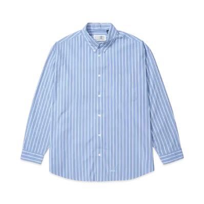 Supreme x MM6 Maison Margiela Stripe Shirt "Blue"