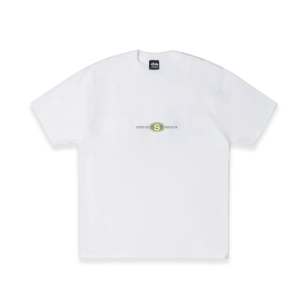Stussy Worldwide Dot Tee "White"