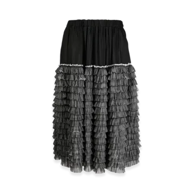 BLACK COMME des GARCONS Textured Shorts "Black"