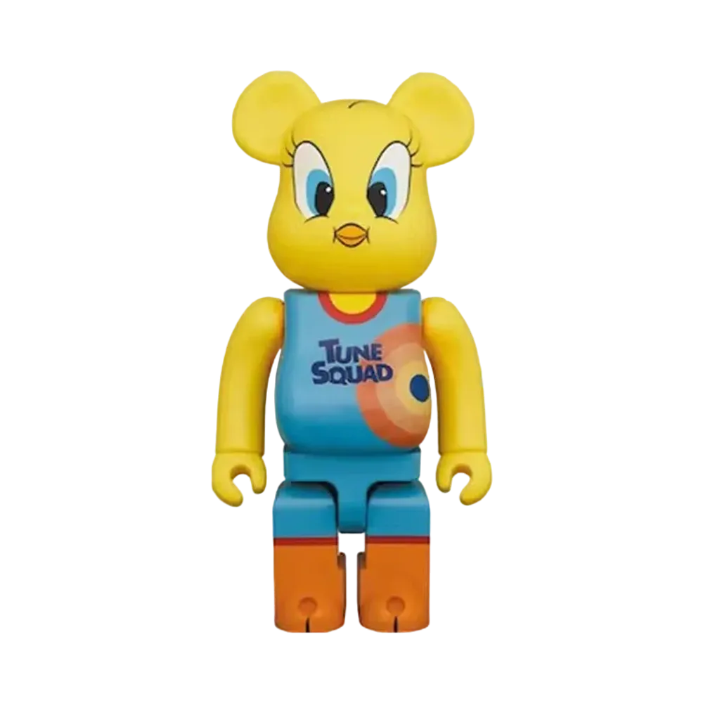 MEDICOM TOY "BEARBRICK" -SPACE JAM: A NEW LEGACY- TWEETY 1000%
