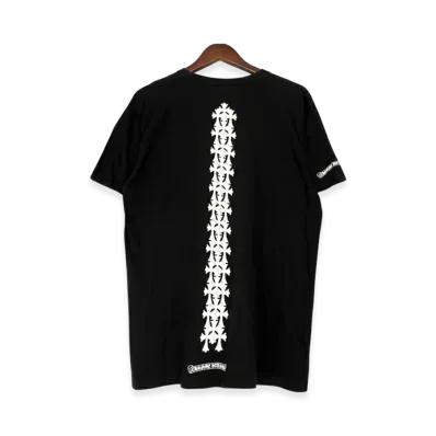 Chrome Hearts Cemetery Cross Tire Tracks T-Shirt "Black"