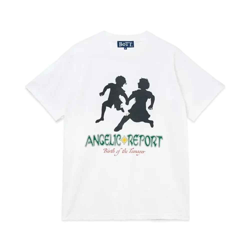 BoTT x ANGELIC REPORT Tee "White"