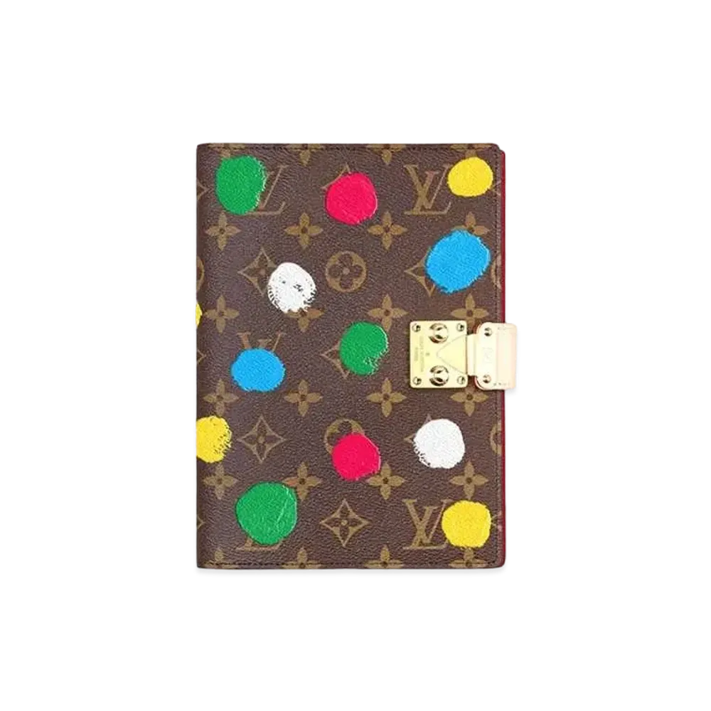 Louis Vuitton x Yayoi Kusama Paul Notebook Cover Painted Dots "Multicolore"