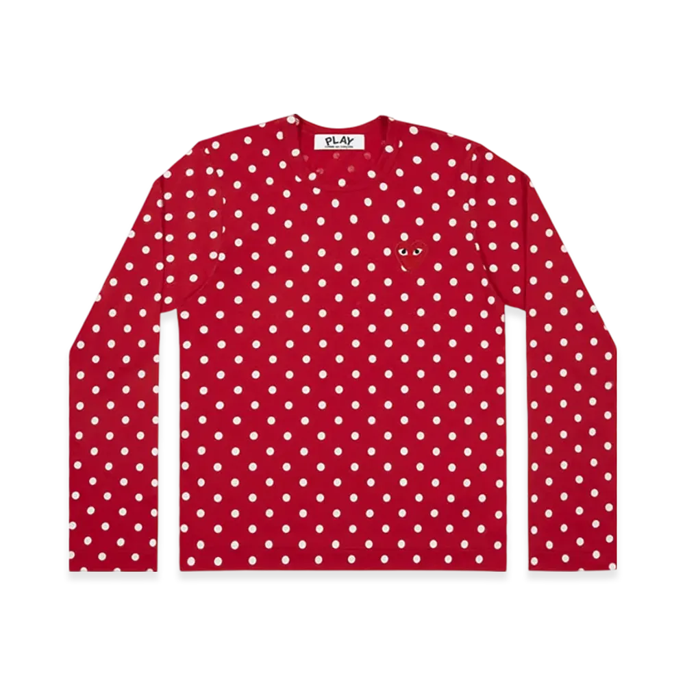PLAY COMME des GARCONS Polka Dot T-Shirt Ladies "Red/White"