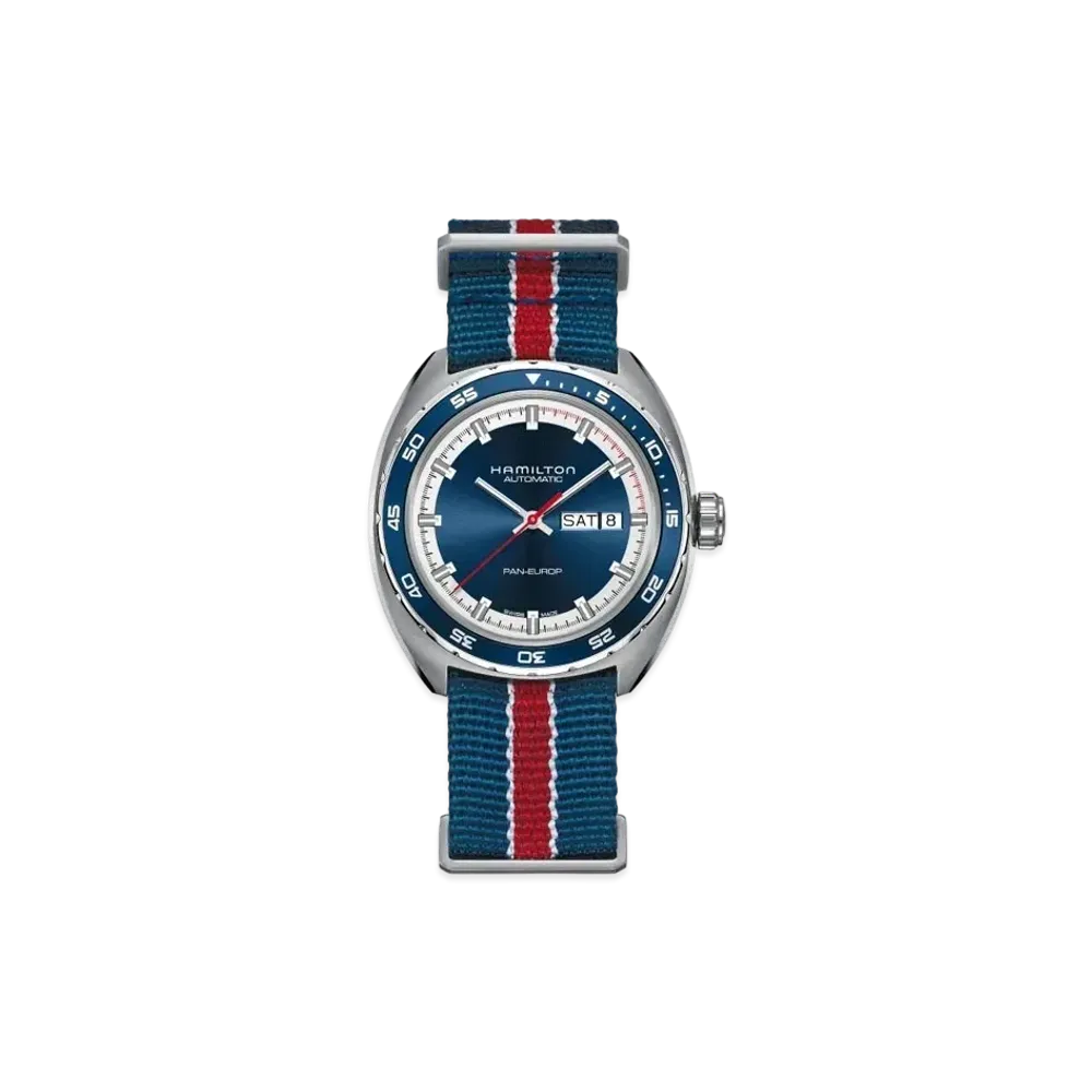 Hamilton American Classic Pan Europ Day Date Auto