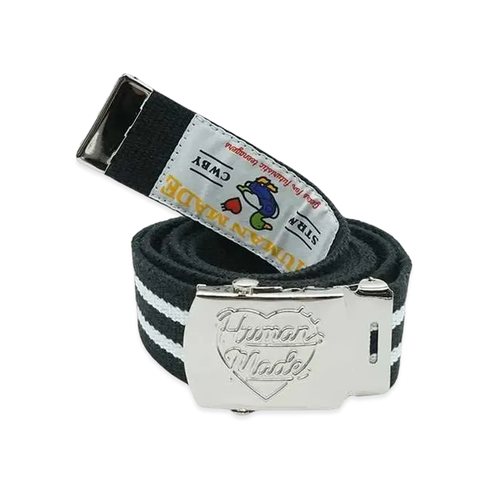 HUMAN MADE Web Belt "Black"