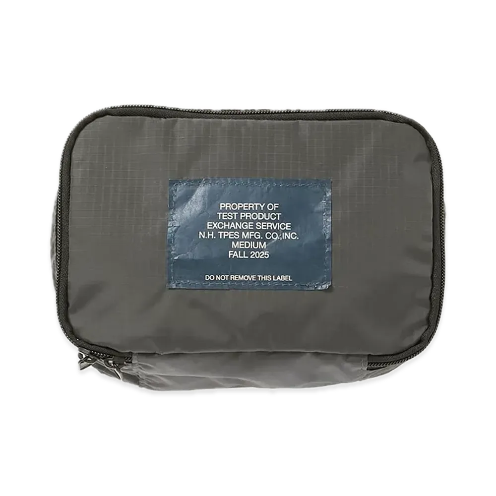 N.HOOLYWOOD Medium Pouch "Charcoal"