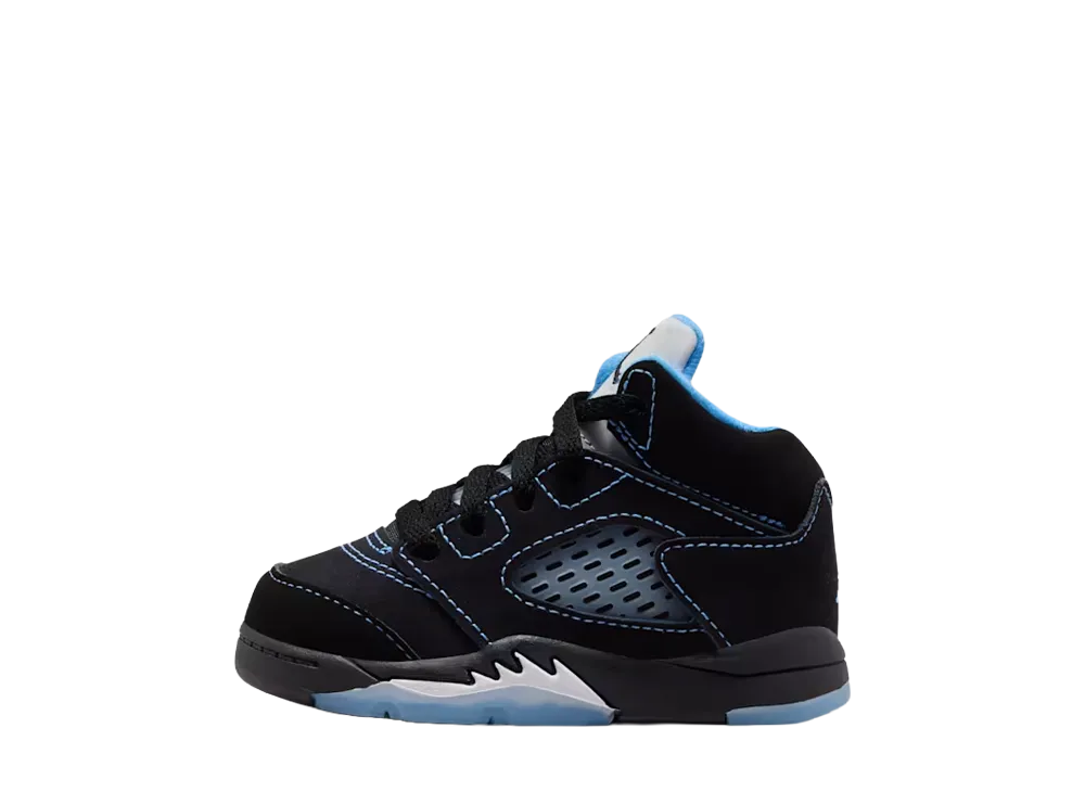Nike TD Jordan 5 "Black Carolina"