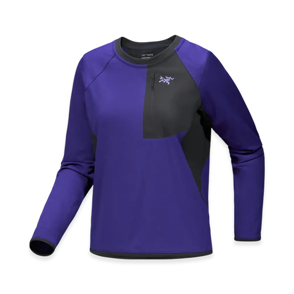 ARC'TERYX Women's Delta Crew "Soulsonic/Black" X000007711