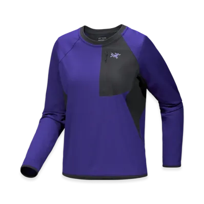ARC'TERYX Women's Delta Crew "Soulsonic/Black" X000007711