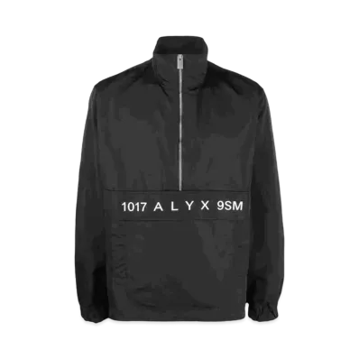 1017 ALYX 9SM Logo-Print Windbreaker Jacket "Black"