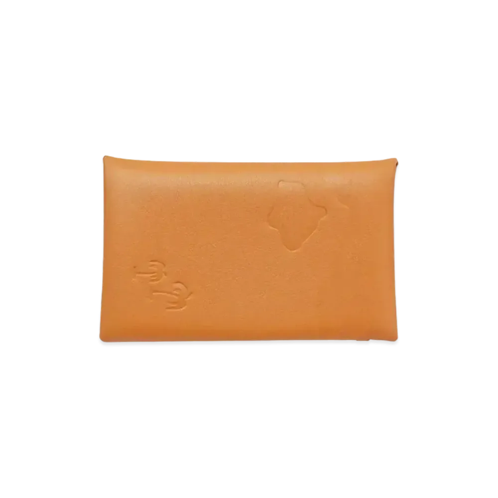 Hermes Calvi Palm Tree Map Swift/Chevre Mysore "Gold/Silver"