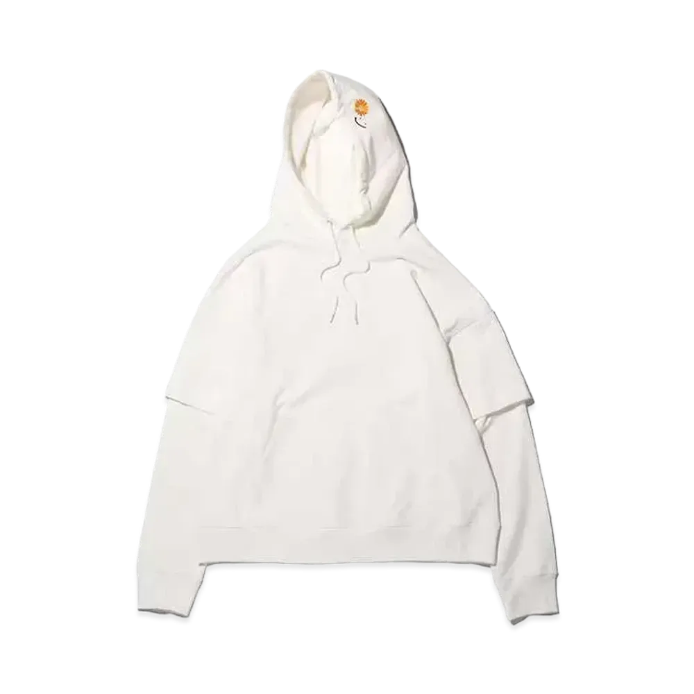 atmos pink x Gelisys Docking style Hoodie "White"