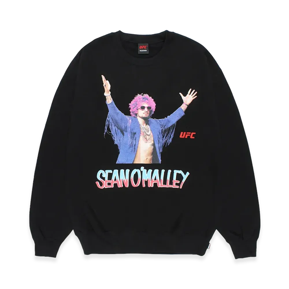 WACKO MARIA x UFC Heavy Weight Sweat Shirt "Black"