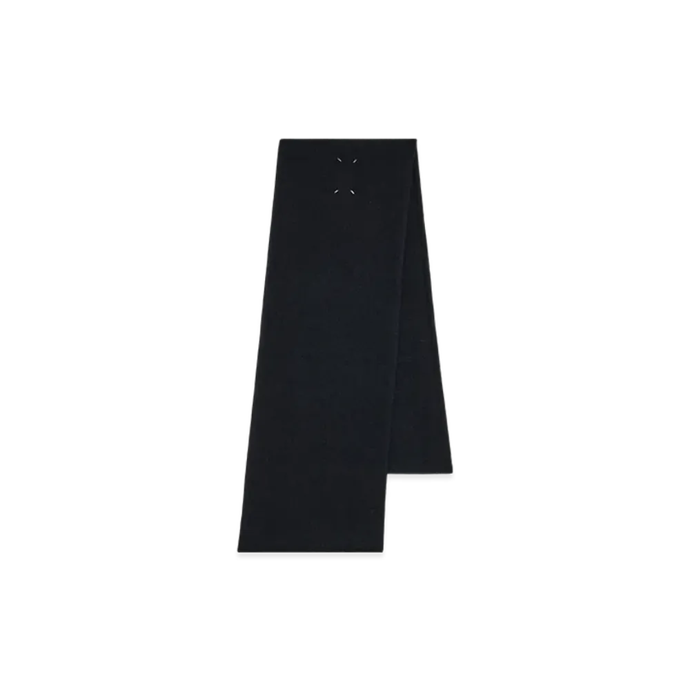 Maison Margiela Felted Wool Scarf "Navy"