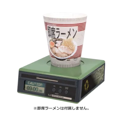 BANDAI "Ichiban Kuji" -METAL GEAR SOLID : SNAKE EATER- Last One Prize Last prize: Instant ramen timer