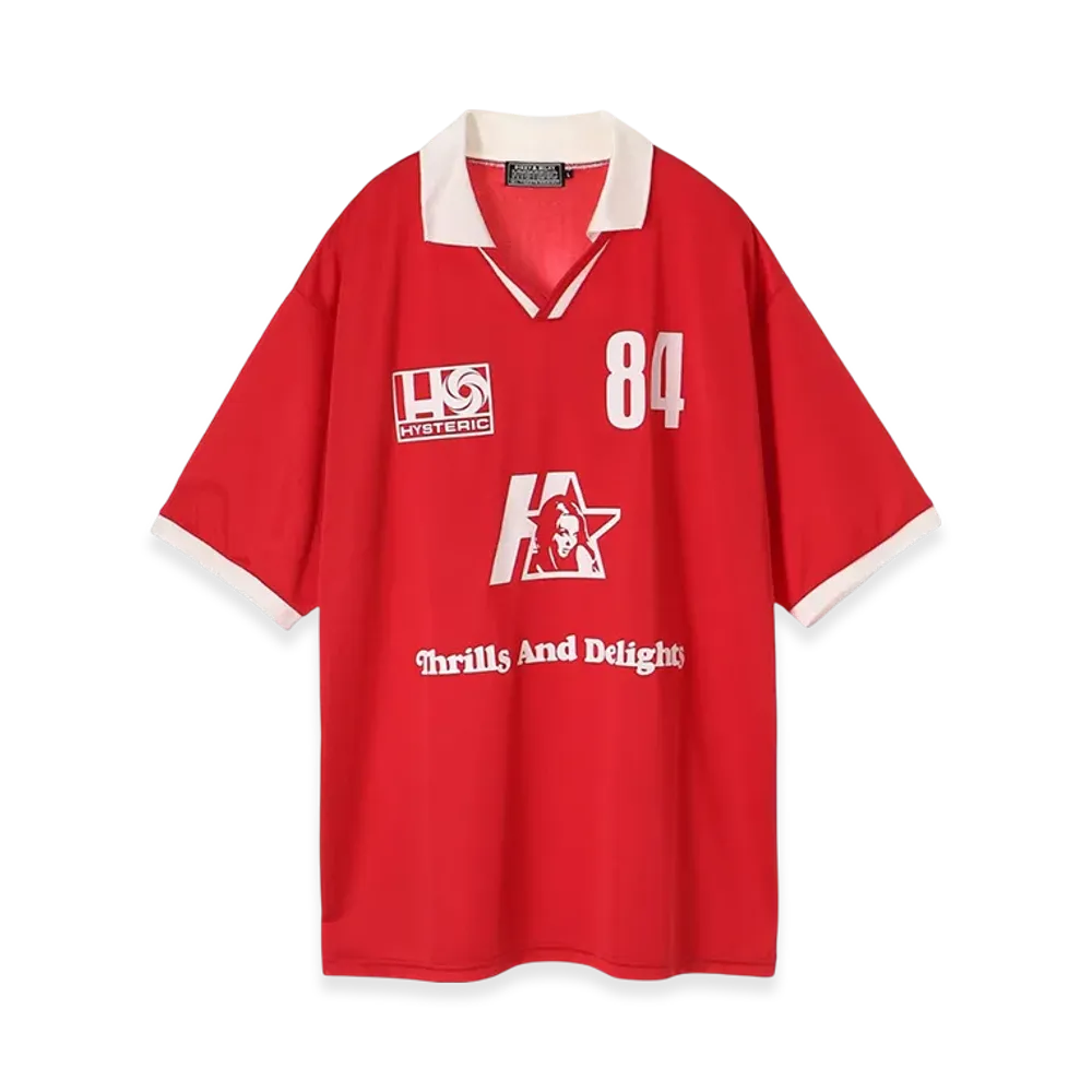 HYSTERIC GLAMOUR Hysteric84 Shirt "Red"