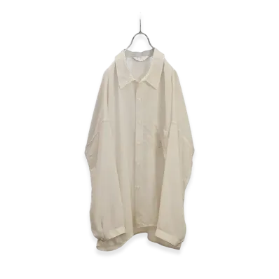 ANCELLM Embroidered Souvenir Shirt "White"