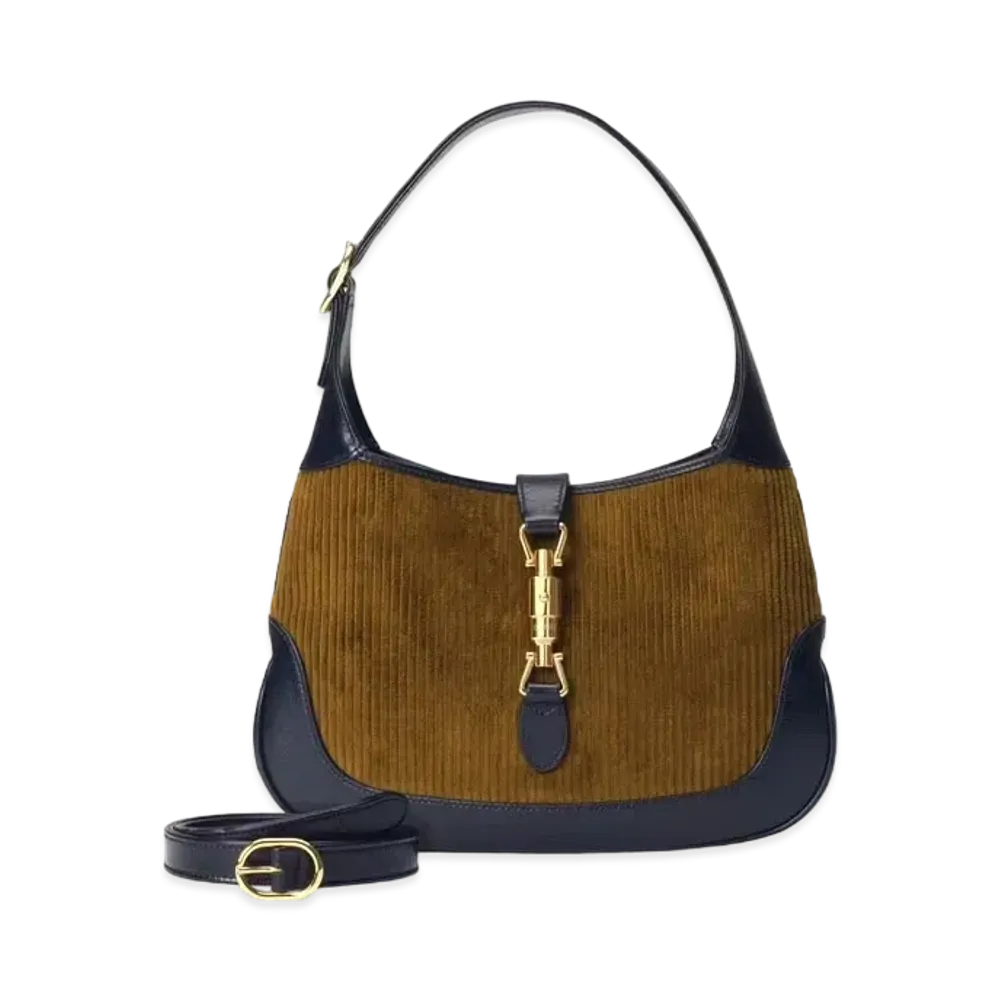 GUCCI Jackie 1961 Small Shoulder Bag "Brown"