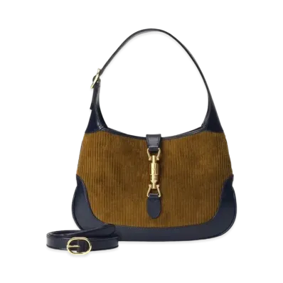 GUCCI Jackie 1961 Small Shoulder Bag "Brown"