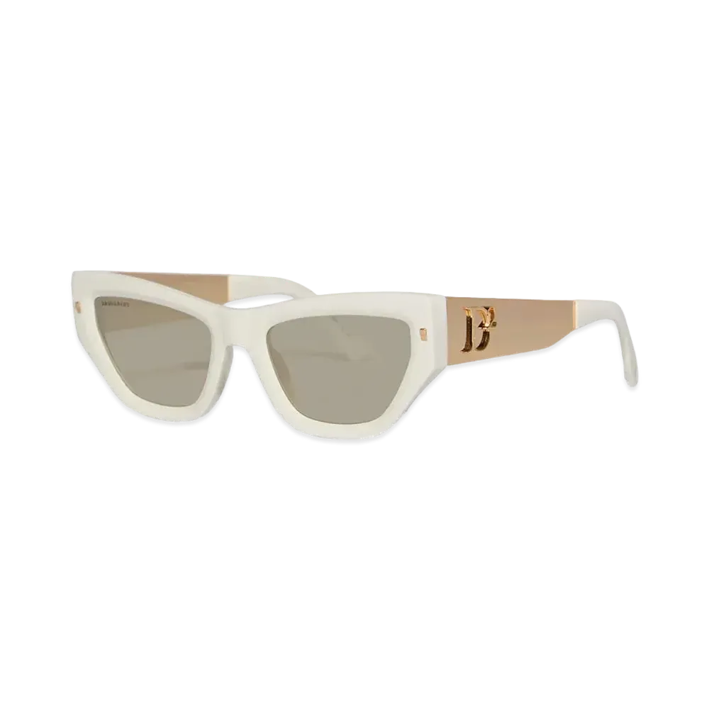 Dsquared2 D2 Hype Ivory Sunglasses "White"