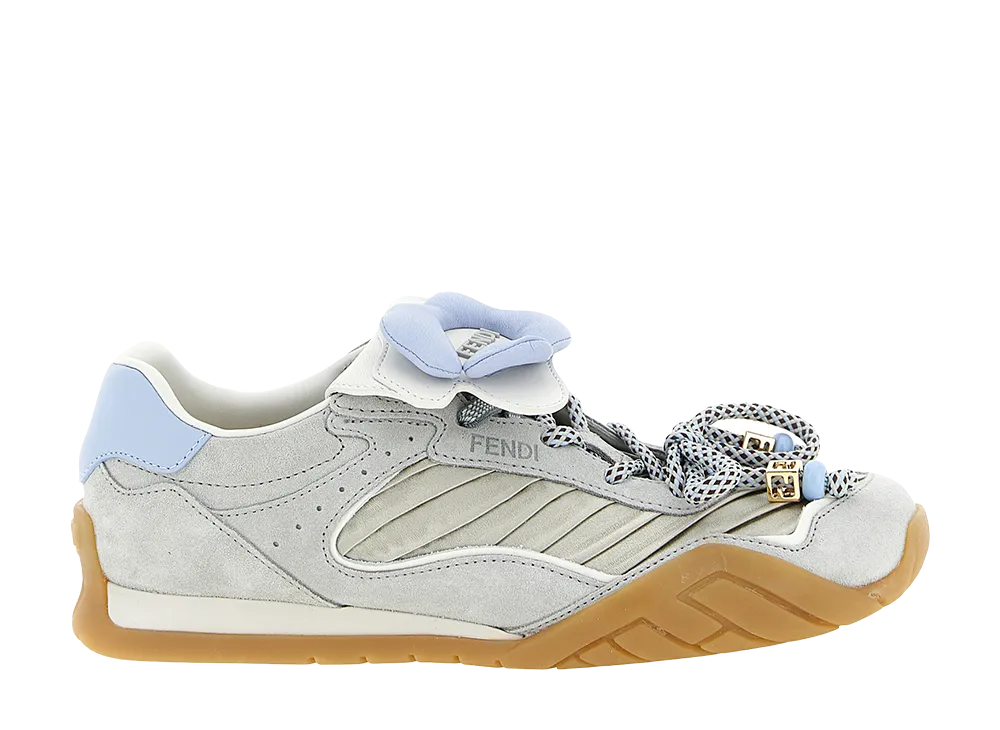 FENDI Women's Wave Pulse Sneakers "Gray"