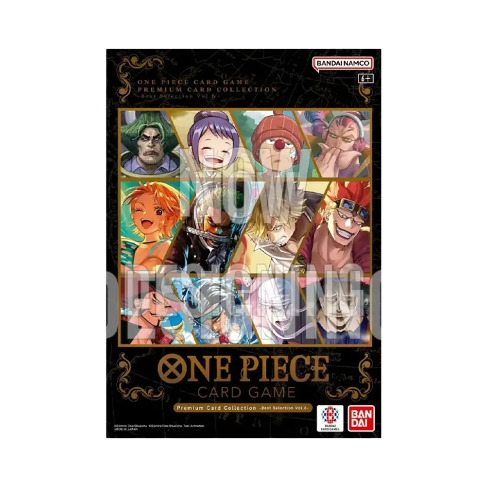 ワンピースカードゲーム プレミアムカードコレクション「ベストセレクション Vol.6」英語版