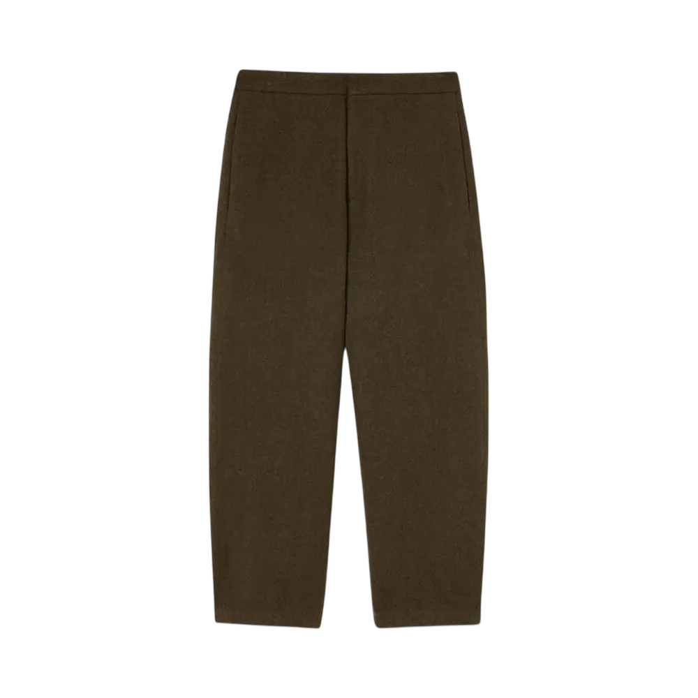 Jil Sander Men's Tapered Trousers "Brown"