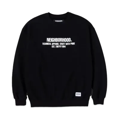 NEIGHBORHOOD Classic Sweatshirt LS "Black"