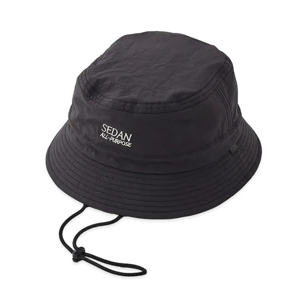 SEDAN ALL-PURPOSE OG Logo Bucket Hat "Black"