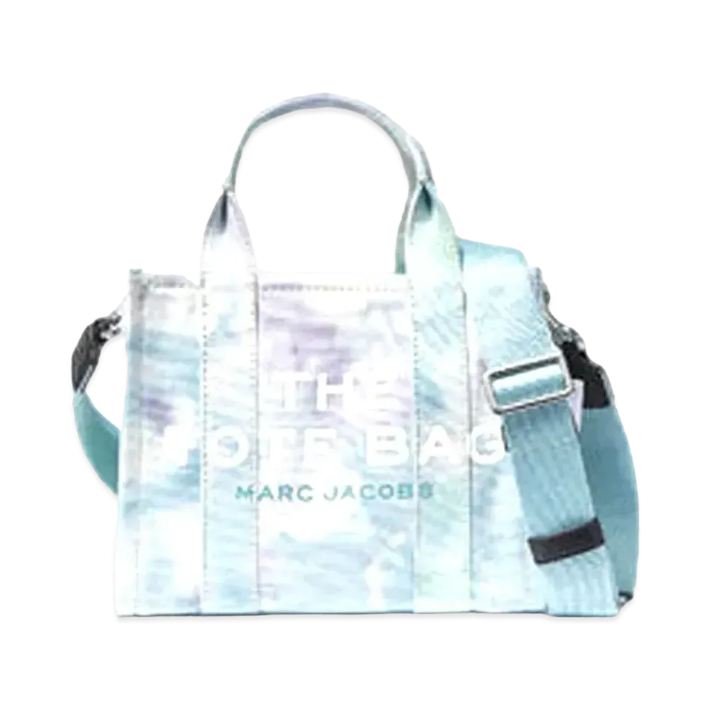 Marc Jacobs The Tie Dye Mini Tote Bag "Blue Multi"