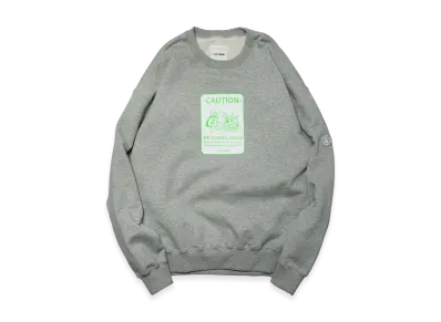 VAULTROOM Caution Crewneck "Gray"