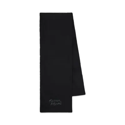 Maison Kitsune Puffer Scarf "Black"