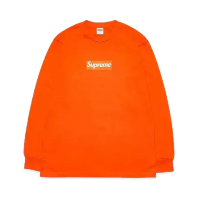 Supreme Box Logo L/S Tee "Orange"
