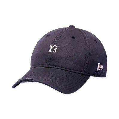 NEW ERA x Y's 9Twenty Long Visor FW26 Damaged "Navy"