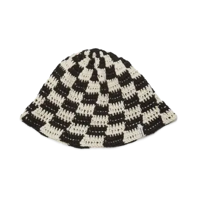 Bal HAND KNIT BUCKET HAT "BLACK"