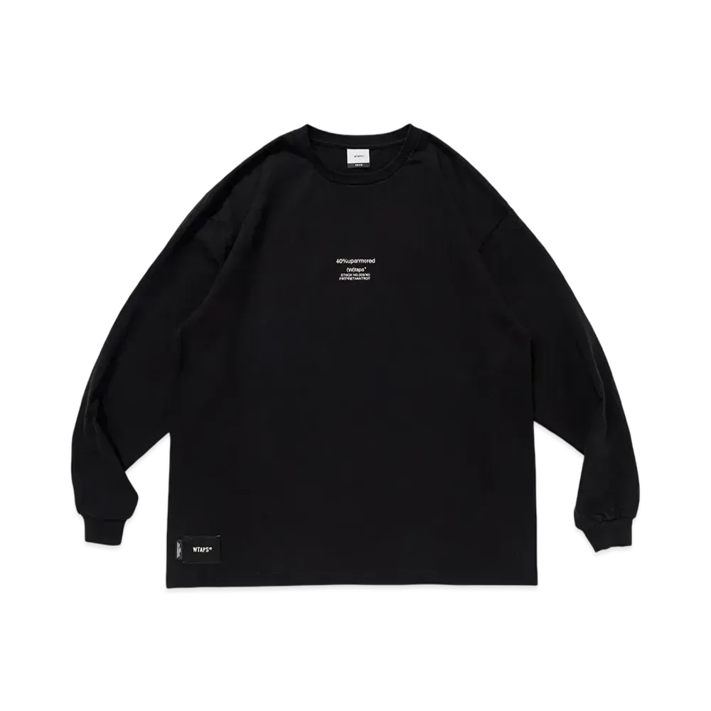 WTAPS 40PCT UPARMORED / LS / Cotton "Black"