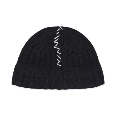 PLATEAU STUDIO boro boro bucket beanie "BLACK"