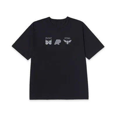 NEEDLES x Albino & Preto T-Shirt - A&P Needles Stack Logo "Black"